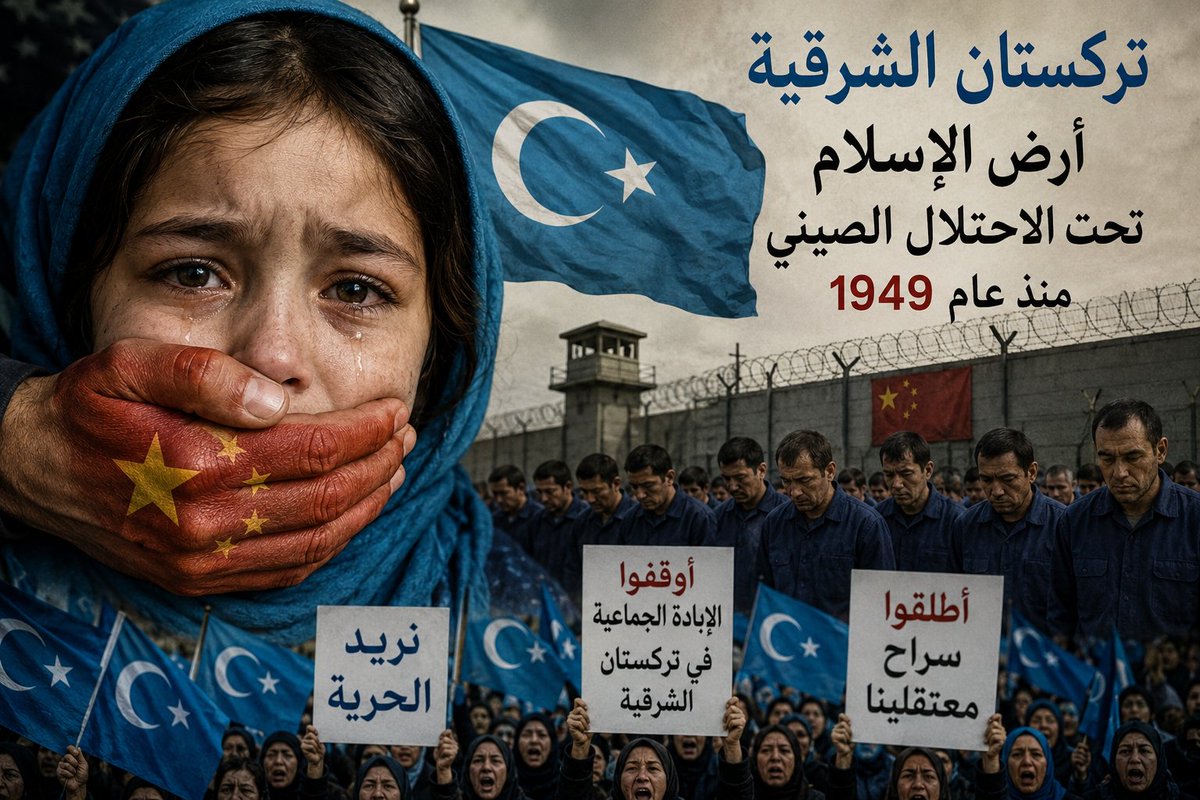 eastturkistann's tweet photo. يا أمة محمد.. الأويغور يصرخون تحت القمع، فهل مات الضمير حتى أصبح وجعهم مألوفًا؟ https://t.co/2hrXIC70sS