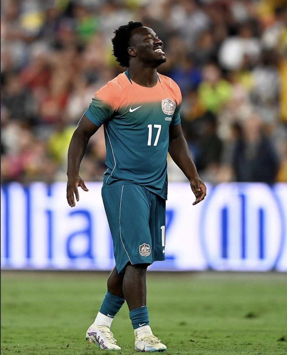 AustralianXI_'s tweet photo. Nestory Irankunda vs Brazil ✨

⏰ 76 minutes 
⚽️ 1 goal 
🪄 1 big chance created 
💫 2 progressive Carries 

World Class 🔥 https://t.co/WtxOAl1UVI