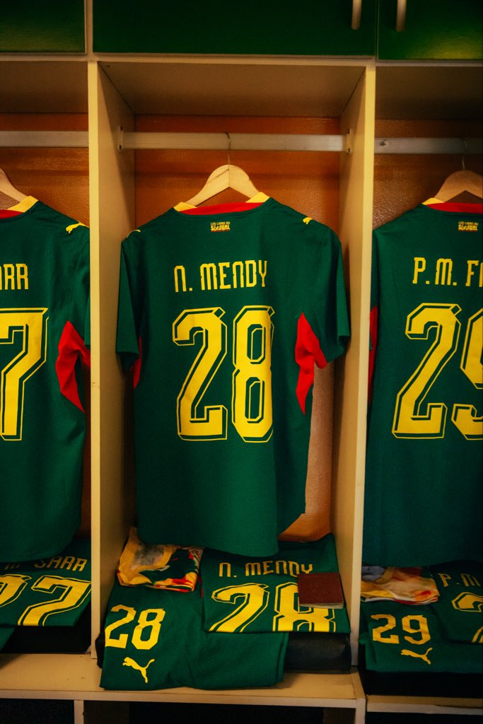 GaindeYi's tweet photo. 👕🟢 Les Lions en vert contre le Mozambique.

#MOZSEN | #AFCON2027Q https://t.co/yd45DmldGI