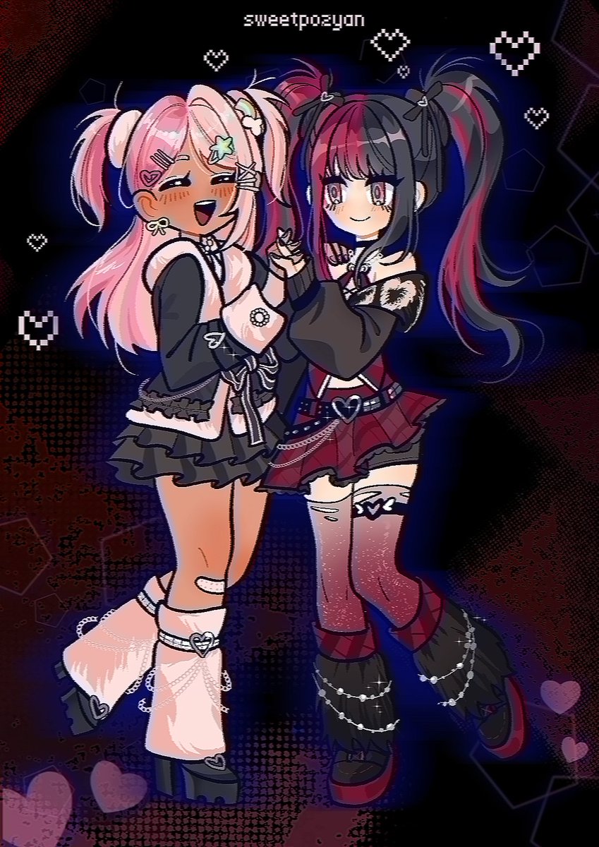 sweetpozyan's tweet photo. drew this ❤️💕

#InfinityNikki https://t.co/2nuu3yw5Xj