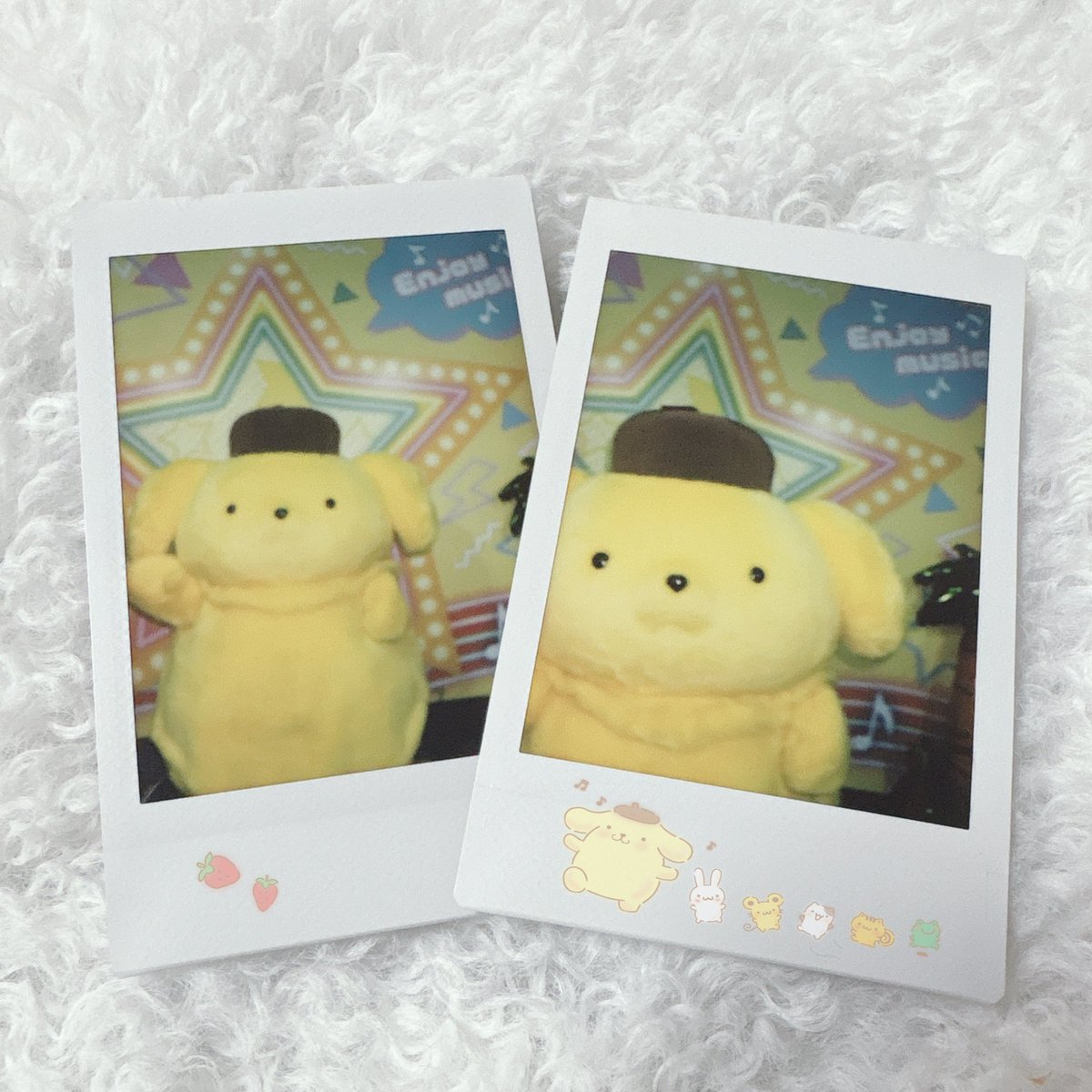 n2_n4__'s tweet photo. チェキのプリンくん📷✨
失敗すらかわいくなるね、、、（т-т）🍮 https://t.co/vdn0VGrI91