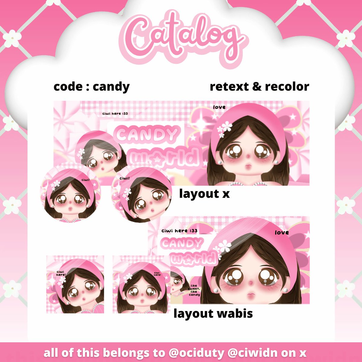 ociduty's tweet photo. .   .   🍥⭐️ HELP RT YA! MAACI ^^

๑ ㅤֶָ֪‌ㅤ⌗ ospek time! 🍧 hi semua, kenalan yuk sm candy! ㅤֶָ֪‌   kalo ada yang tidak aman boleh ketuk dm aku pwiss >__< 🍡🥛 tolong sayangi anakku ini ya! maacii  . .  ۪   ݁    🪞🩷📎ㅤֶָ֪‌ㅤ
 
 ۪   ݁    ⠀ʚ –  #bealanja   🧁.    𝆹 https://t.co/Yon9dwhon2