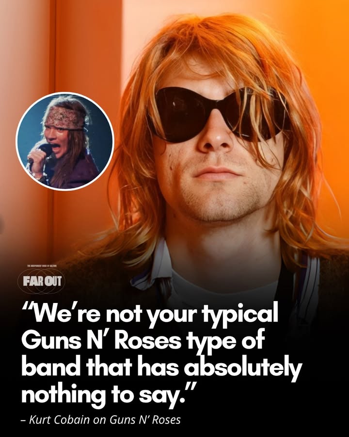FarOutMag's tweet photo. From Kurt Cobain to Chris Cornell, here are five cutting quotes from musicians who truly hate Axl Rose. 💥👇 https://t.co/wIPtQadCVF