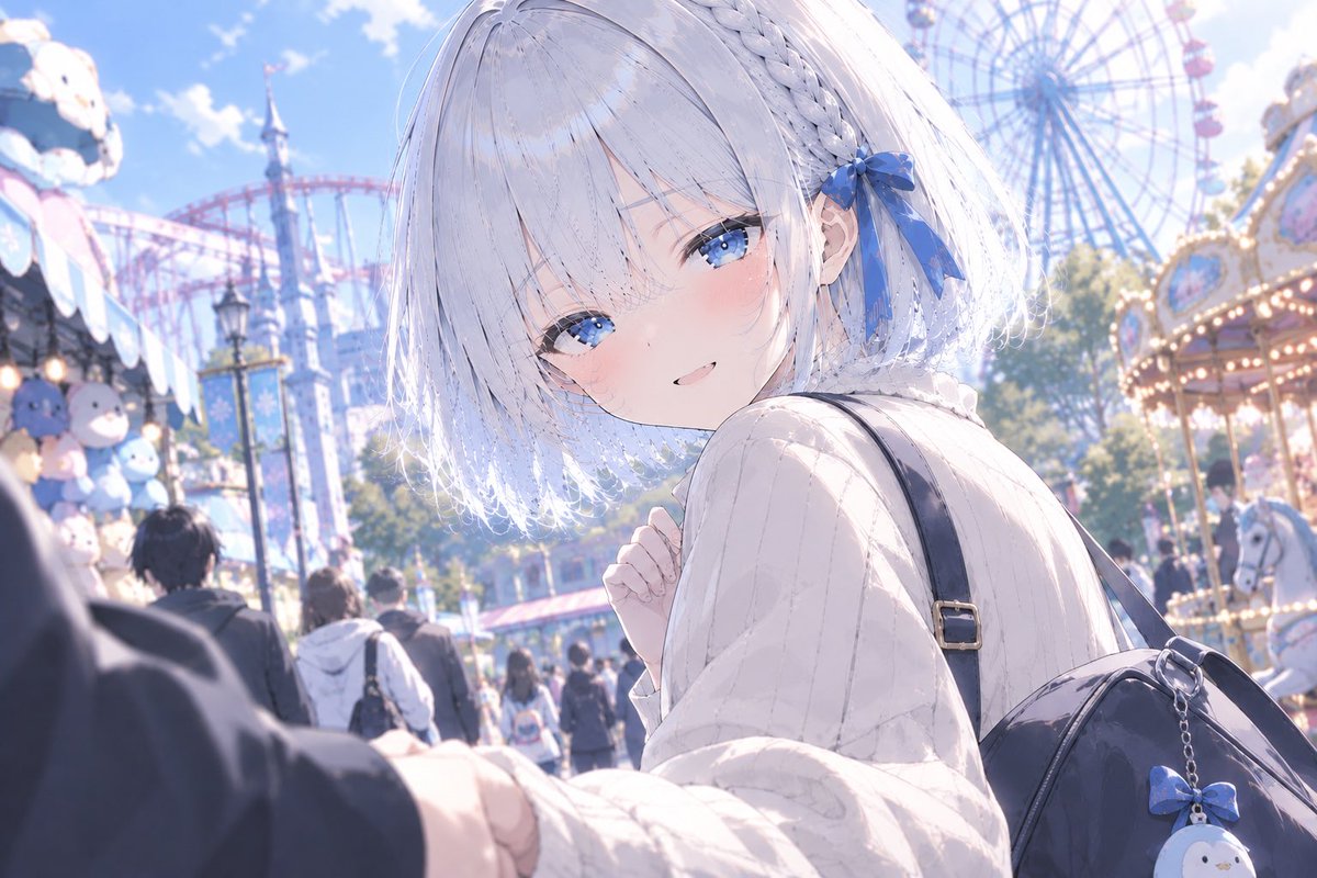 shiranamiAIcr's tweet photo. 遊園地デート🎡💕
#AIart️️️️️️️️️️️️️️️️️️️️️️️️️️️️️️️️️️️️️️️️️️️️️️️️️️️ #AIイラスト #白波渚紗 https://t.co/X04JGFdk0X