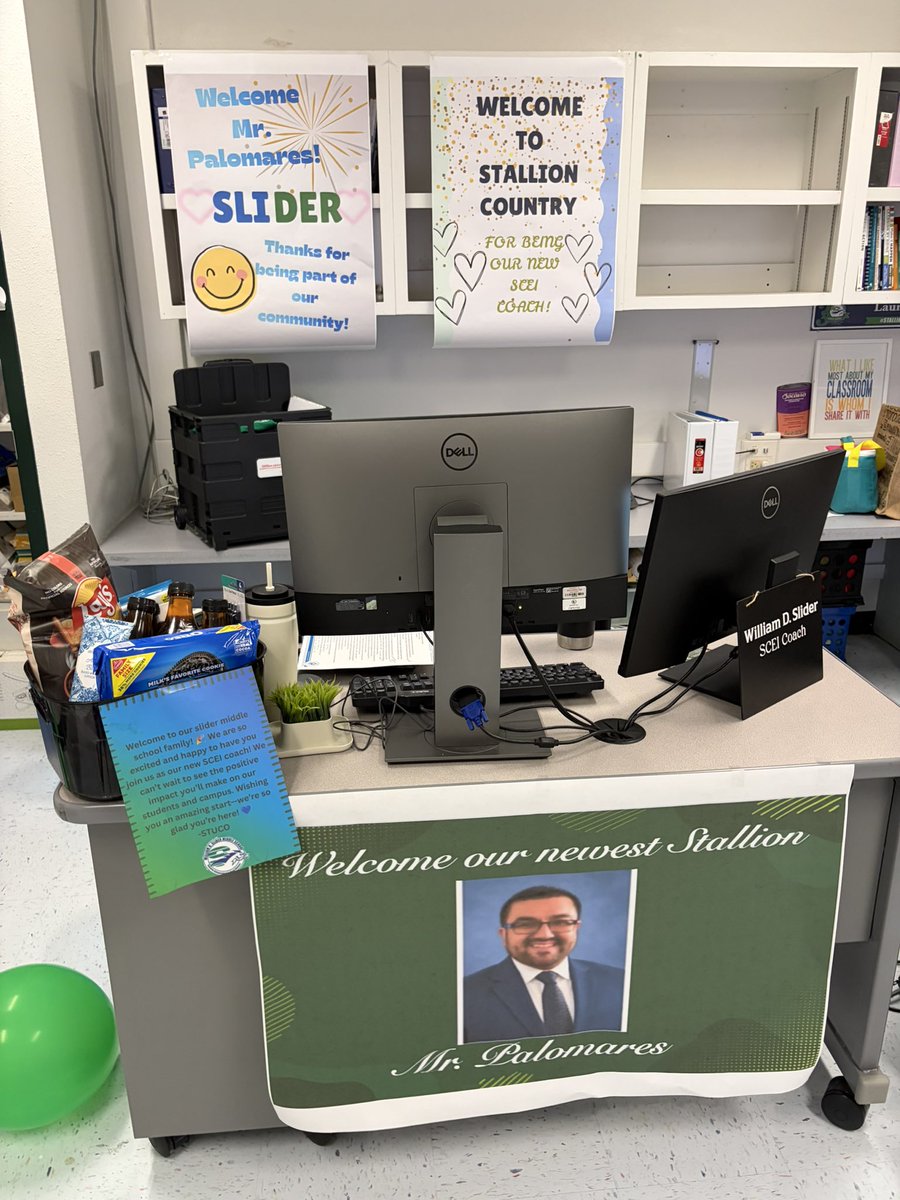 epalomares_SMS's tweet photo. Thank you to @Slider_Middle for the warm welcome and also to @SliderStuCo for the sweet surprise. Excited for this new journey ahead. #StallionsLeadTheWay https://t.co/e0Q2DPKNHS
