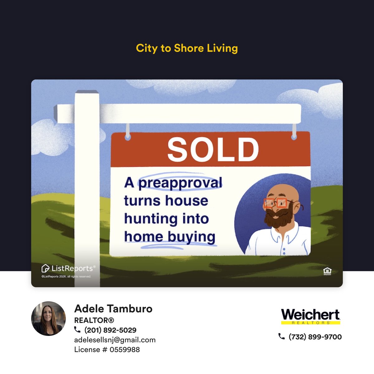 AdeleSellsNJ's tweet photo. Before touring homes, having the right financing expert in your corner is key. 🏡 I can connect you with a trusted loan officer for preapproval, so you’re ready to move when the right home comes along. Thinking of buying? Let’s get your team together! #realestate #icanhelp https://t.co/o3peC4JTzE