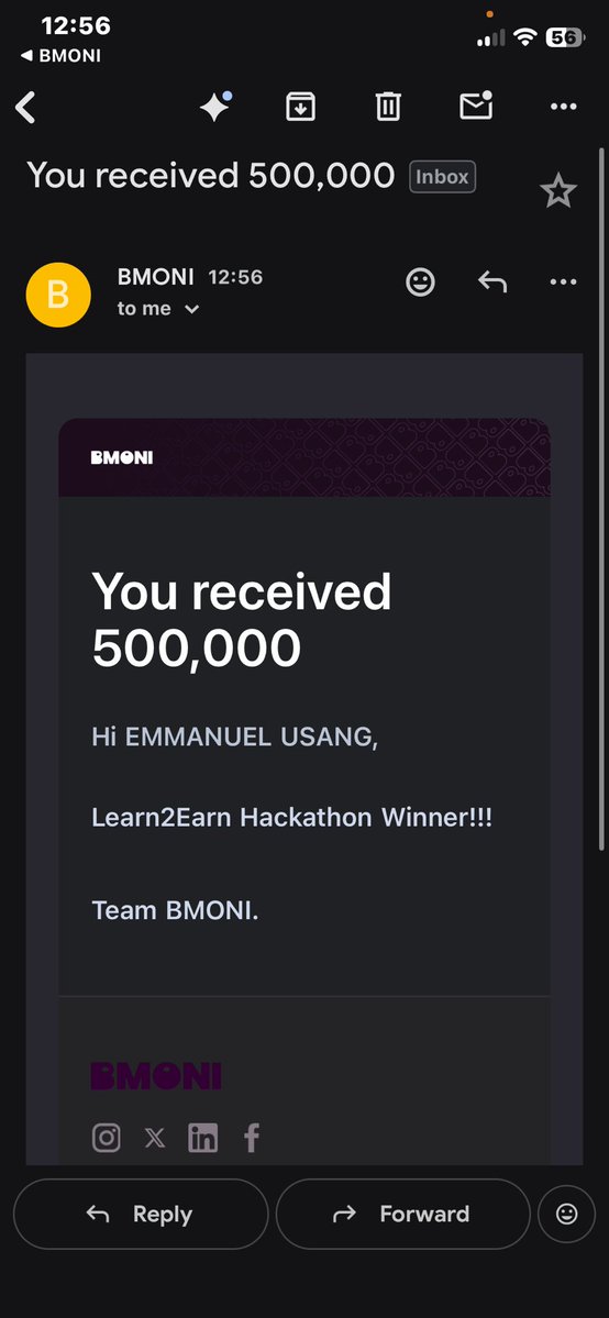 emmanuellsensai's tweet photo. 1X HACKATHON WINNER HERE🫡…

I said I’ll quote this tweet and I’m back.

I came 1st Place in the @Bmoniapp X @learn2earnNG Hackathon.

With a project so dear to me “Kola”.
I’ve had the privilege to pitch this idea to men of the Aliko Dangote Foundation YGL few weeks ago. 

Now I officially just won my first Hackathon as a developer and solo builder.

I’m also a 1X Bounty winner for my technical documentation for @MidnightNtwrk

I want to thank God for this win. 

I won’t stop here, I will build Kola past MVP level by God’s grace.

Open for collaboration and early investors.
#tech #SoftwareDevelopment #hackathon #buildinpublic