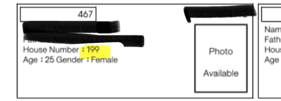 iamsahilparray's tweet photo. Another alleged EWS manipulation.
A family reportedly owns multiple houses & property worth crores. The father an AEE in J&K Govt (Probably retired now) allegedly shows one address on his voter ID, while a different smaller house is shown for his daughter apparently to fit the EWS criteria. Her daughter has recently qualified for JKAS. There are ample number of such cases. 

How many such cases are hiding in the system

Requesting @CM_JnK to investigate these cases. We’ll provide the proof.
Since the revenue department is under you and you can easily do it without seeking permission from anyone else.