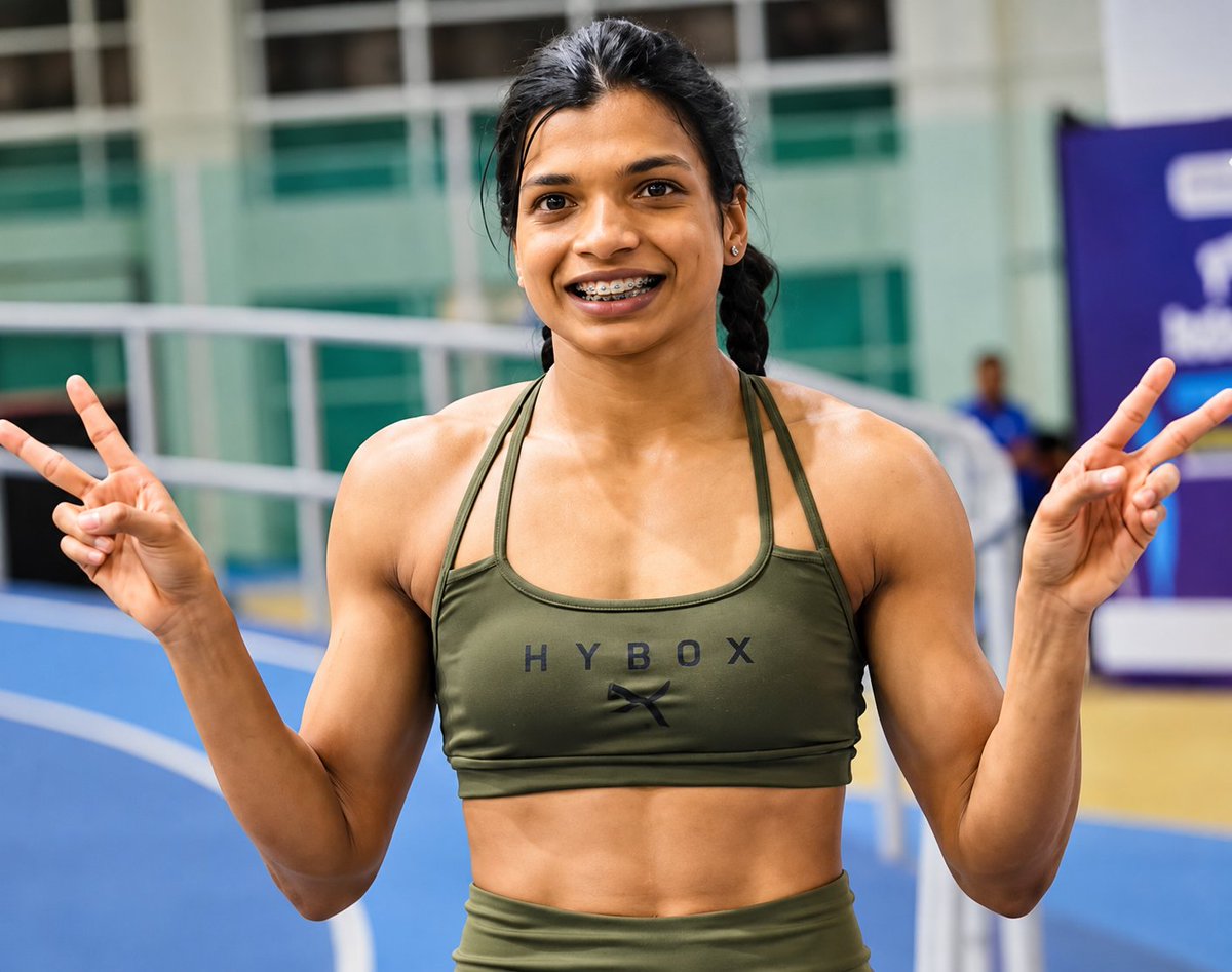 India_AllSports's tweet photo. HISTORY CREATED! 

INDIA'S 1ST EVER ASIAN GAMES MEDAL IN POLE VAULT! 🔥 

Baranica Elangovan wins Bronze medal with a best clearance of 4.15m! 

#AG2026withIAS #AichiNagoya2026