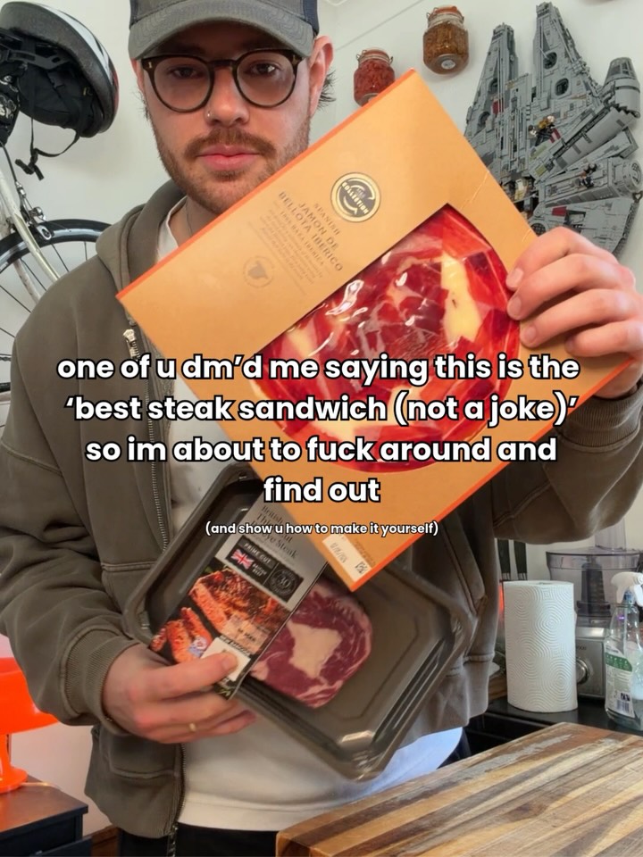 iionany's tweet photo. I plan to test out any steak sandwich recipe that's presented as the best, without delay. I'm just a kid, . https://t.co/Bn2BEyKeUU