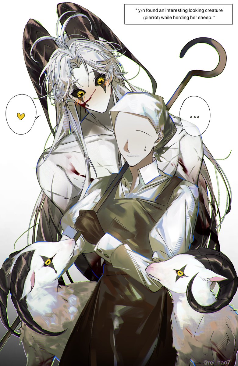 rei_hao7's tweet photo. 🐏 au
#thefreakcircus #tfc #pierrot https://t.co/oOQ05MnCoO