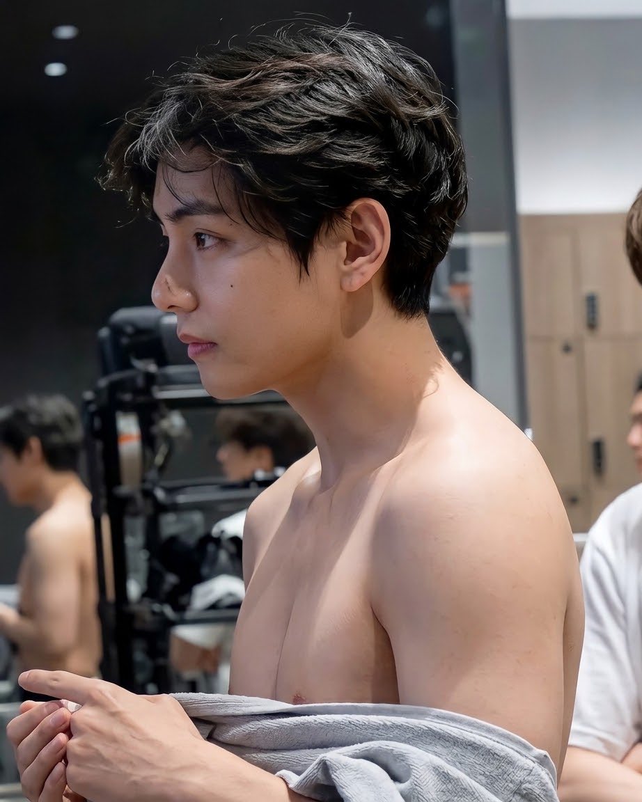 brblyci's tweet photo. Again and again he takes off his clothes during practice😭
#taehyung https://t.co/Bw6cqCd13J