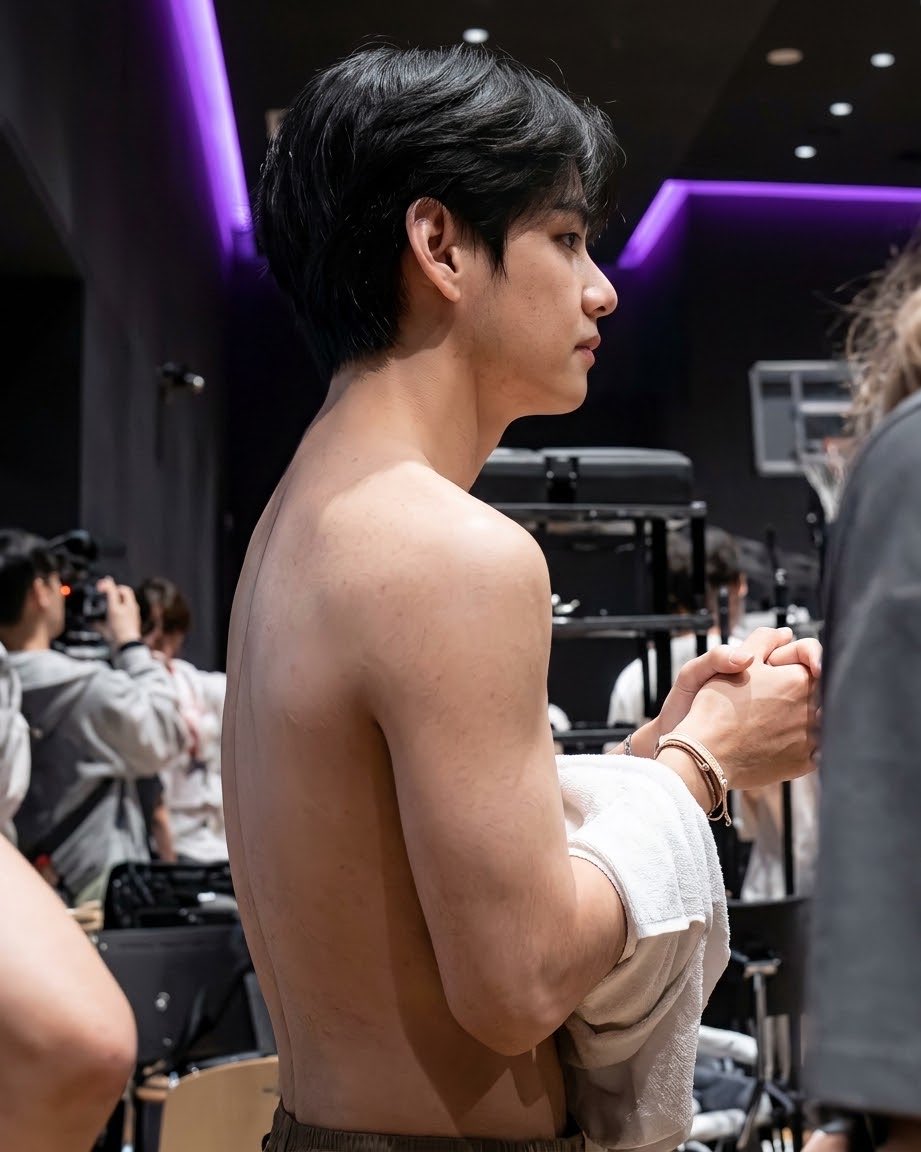 brblyci's tweet photo. Again and again he takes off his clothes during practice😭
#taehyung https://t.co/Bw6cqCd13J