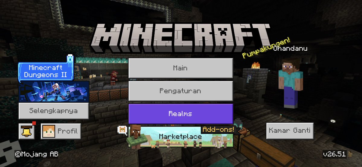 Bonjour_spoon's tweet photo. Why did my Minecraft's panorama changed? I even don't feel update my minecraft, but when i see the version it's still same, my Minecraft previous panorama is dappled forest with abandoned camp.
#minecraft #update #minecraftupdate #minecraft2026 https://t.co/oBj7nO7Cy7