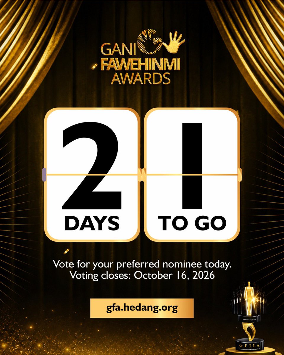 HEDAgenda's tweet photo. 21 DAYS TO GO!

The countdown is on.
Your vote can help recognise the individuals making a difference through Impact &amp; Integrity.
Vote for your preferred nominee today at https://t.co/gzuyTuL60h
Voting closes: October 16, 2026

#gfiia2026 https://t.co/NEu30Rw4mP