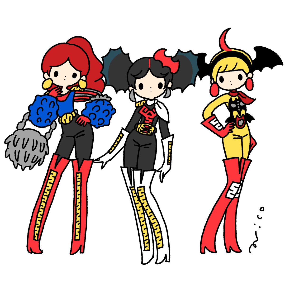 parirobo's tweet photo. Akumaizer 3    

#今日は何の日 
#アクマイザー3 放送開始 
fanart https://t.co/WjAP2nJ5X6
