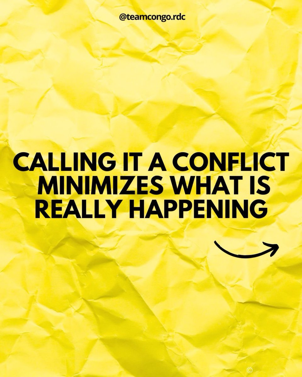 msNzuya's tweet photo. #FreeCongo 🇨🇩
Stop calling it a conflict, what's happening in Congo has been minimised for far too long.
But the scale of the violence, the millions of lives lost, the mass displacement, the systemic use of sexual violence all tell a different story.
This is a genocide!! https://t.co/LT9j7k14wN