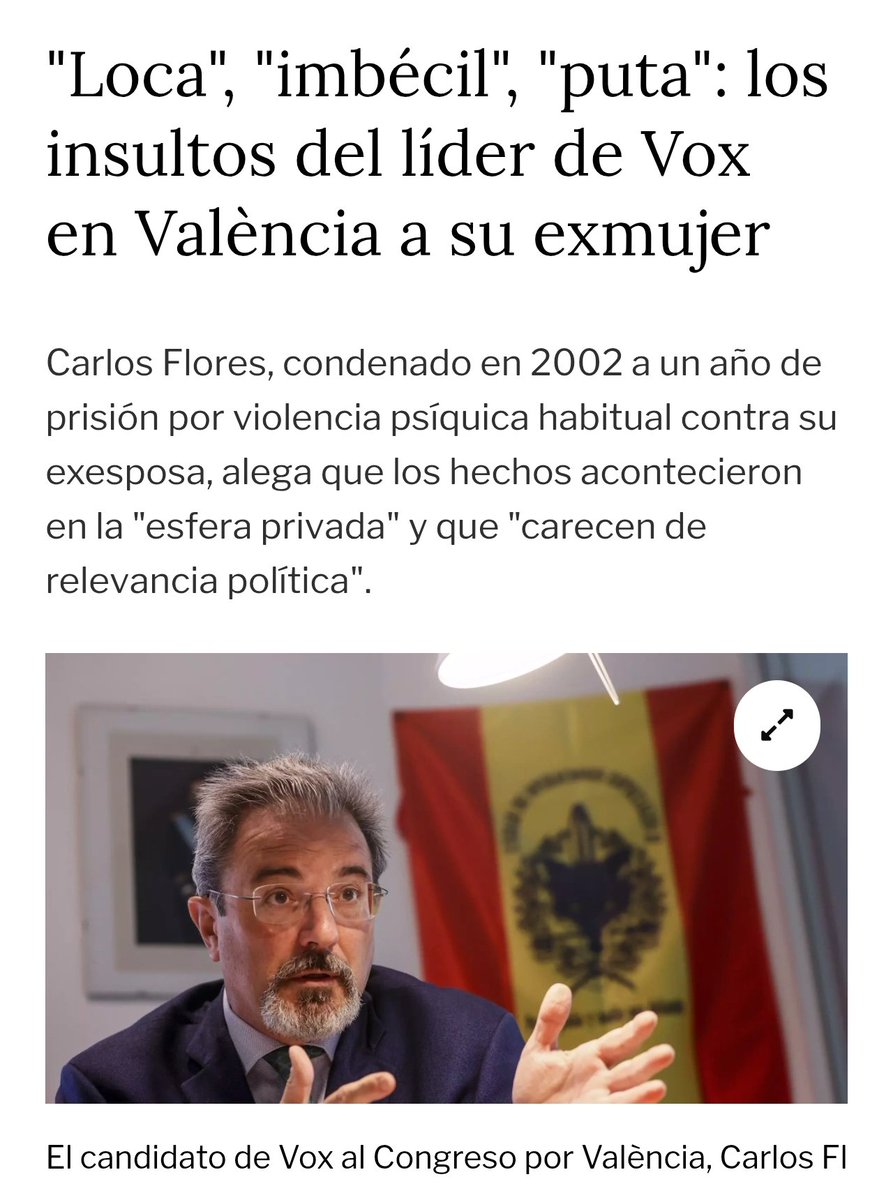 DVD74790's tweet photo. @CrusatIreneVOX El antimaltrato de Vagox. https://t.co/VzZ235OWfw