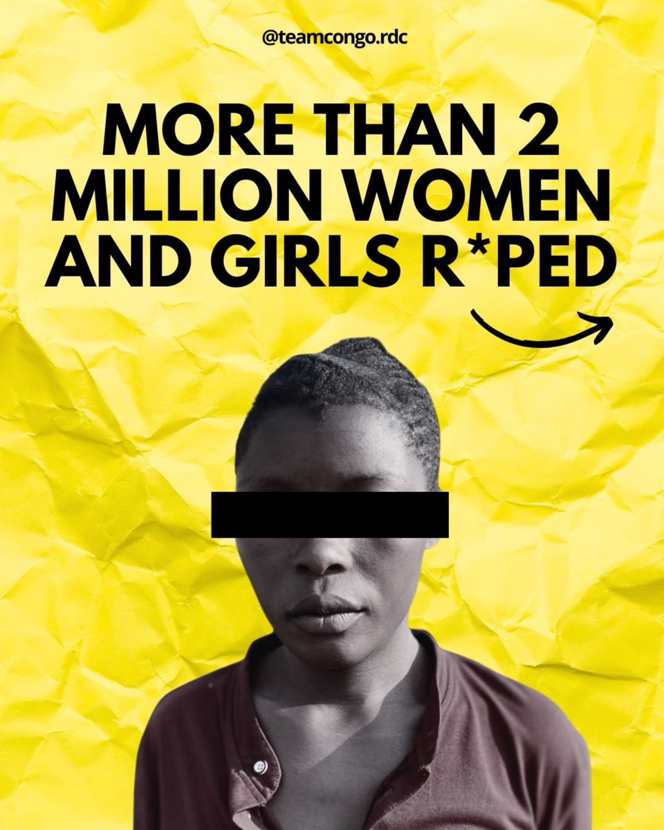 msNzuya's tweet photo. #FreeCongo 🇨🇩
Stop calling it a conflict, what's happening in Congo has been minimised for far too long.
But the scale of the violence, the millions of lives lost, the mass displacement, the systemic use of sexual violence all tell a different story.
This is a genocide!! https://t.co/LT9j7k14wN
