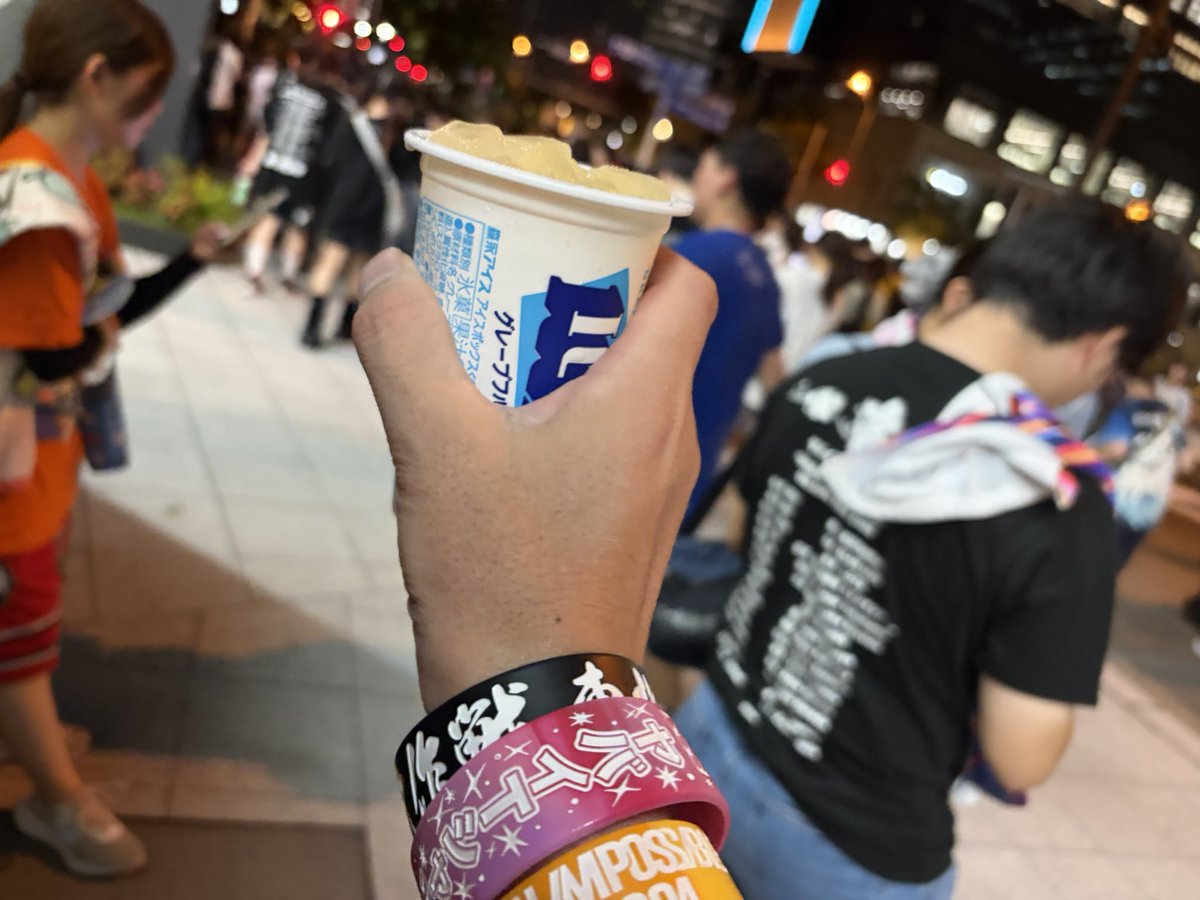 NOR_KAWA's tweet photo. ライブ終わりのグレープフルーツサワーのアイスボックス割りが至福のひとときです✨✨✨ https://t.co/s1jhqmdL3k