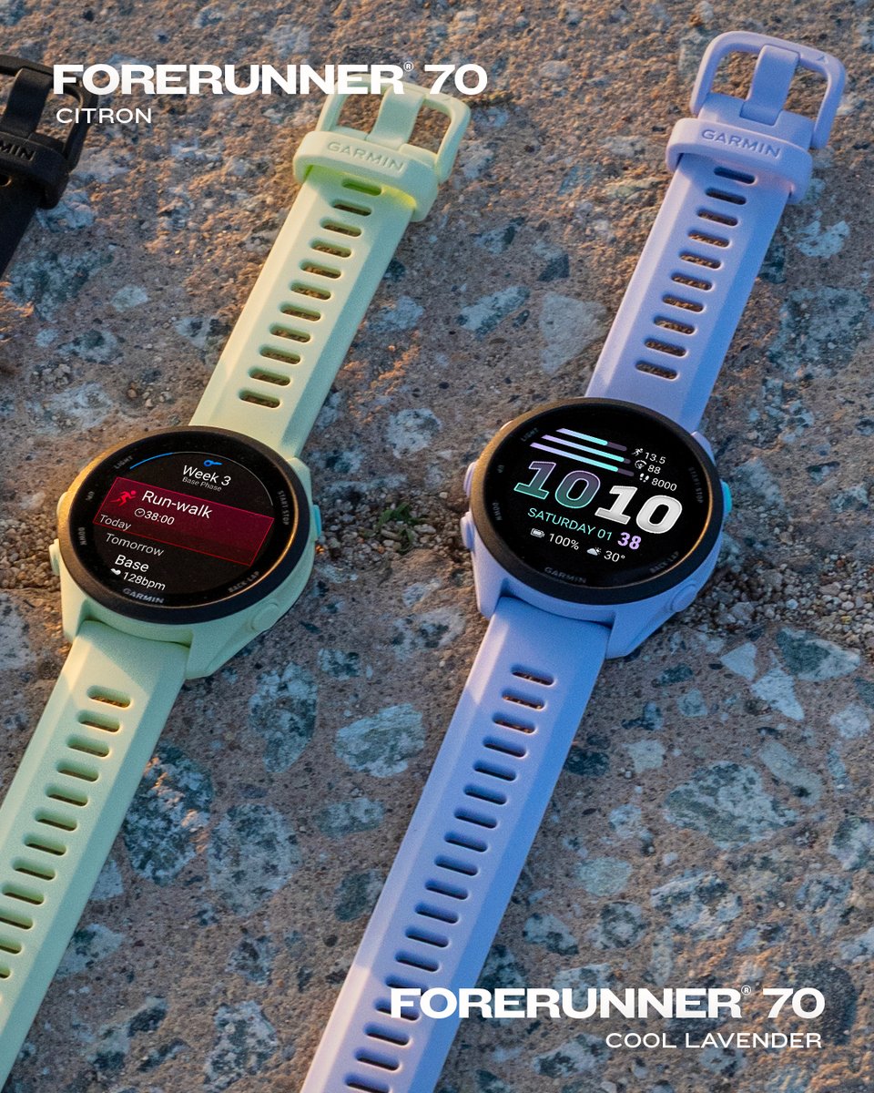 NavWorldSA's tweet photo. Of course the Garmin Forerunner 70 and 170 have bright touchscreen displays, days and days of battery life, and tons of training features. Because seeing all your stats at a glance, run after run, is what its all about. https://t.co/HJ4rh8TKcm