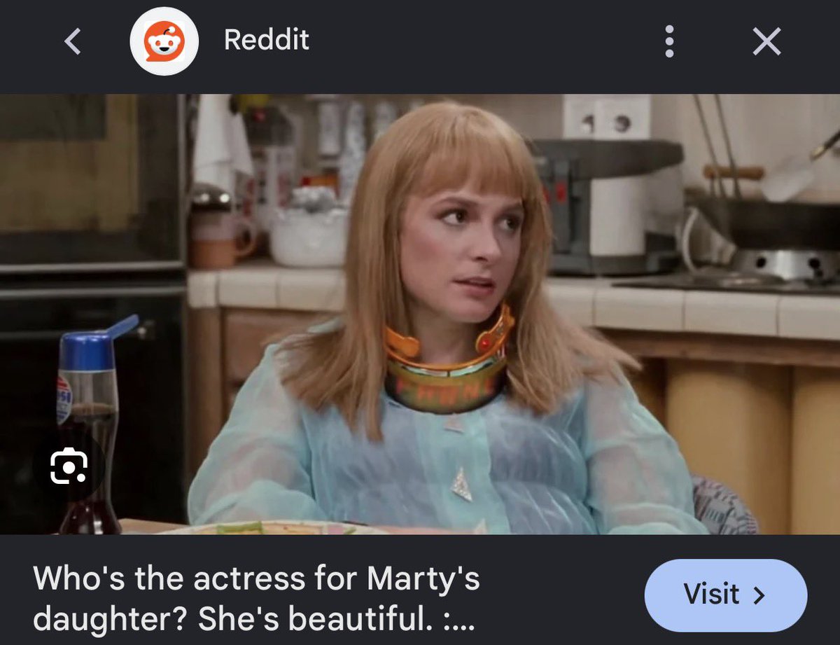 octopuscaveman's tweet photo. Pretty regularly someone will post on Reddit saying how hot Marlene McFly is and asking who the actress is, not realizing it’s Michael J. Fox in drag https://t.co/WmzFoIHaSr