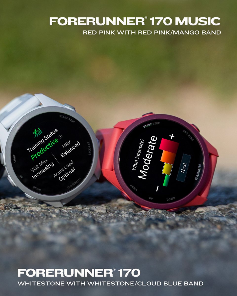 NavWorldSA's tweet photo. Of course the Garmin Forerunner 70 and 170 have bright touchscreen displays, days and days of battery life, and tons of training features. Because seeing all your stats at a glance, run after run, is what its all about. https://t.co/HJ4rh8TKcm