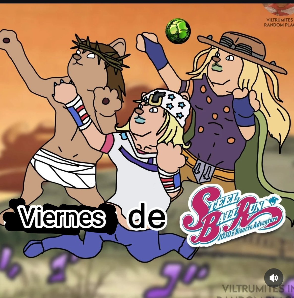 SoyKuved's tweet photo. Steel Ball Run es hoy🗣 https://t.co/scautsJIJE