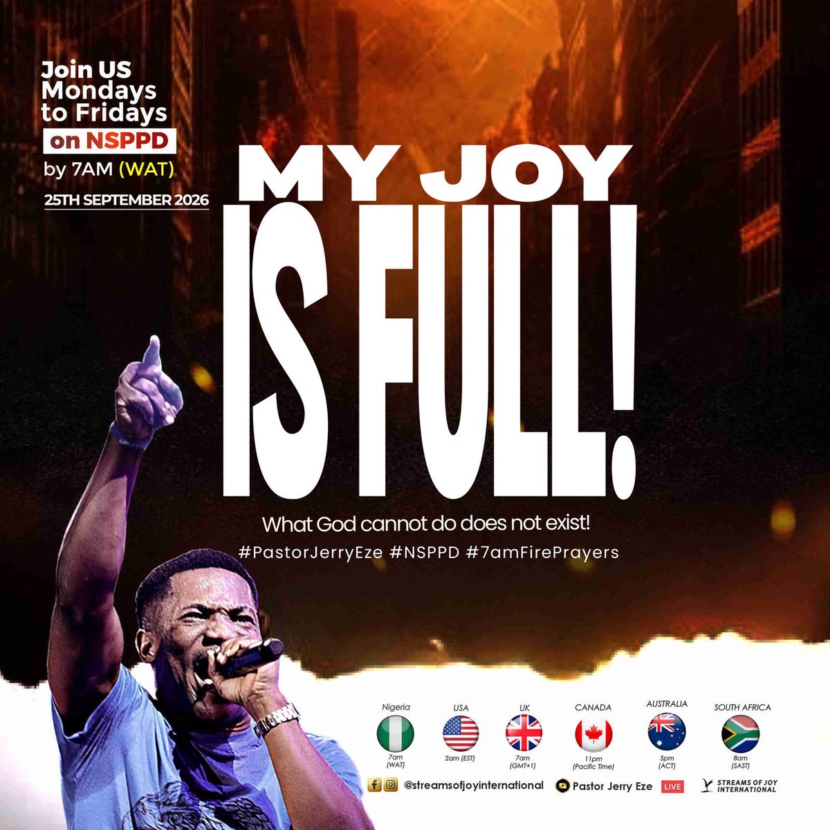 streamsofjoyHQ's tweet photo. NSPPDIANS LET’S DECLARE AND SEE HIGHLIGHTS 👇🏻🔥

Revelation 19:1 
And after these things I heard a great voice of much people in heaven, saying, Alleluia; Salvation, and glory, and honour, and power, unto the Lord our God:

Zechariah 1:17 
Cry yet, saying, Thus saith the LORD of hosts; My cities through prosperity shall yet be spread abroad; and the LORD shall yet comfort Zion, and shall yet choose Jerusalem.

Luke 1:45 
And blessed [is] she that believed: for there shall be a performance of those things which were told her from the Lord.

Psalms 110:2 
The LORD shall send the rod of thy strength out of Zion: rule thou in the midst of thine enemies.

Joel 2:25 
And I will restore to you the years that the locust hath eaten, the cankerworm, and the caterpiller, and the palmerworm, my great army
 which I sent among you.

Deuteronomy 11:24 
Every place whereon the soles of your feet shall tread shall be yours: from the wilderness and Lebanon, from the river, the river Euphrates, even unto the uttermost sea shall your coast be.

Psalms 18:44 
As soon as they hear of me, they shall obey me: the strangers shall submit themselves unto me.

Revelation 3:8 
I know thy works: behold, I have set before thee an open door, and no man can shut it: for thou hast a little strength, and hast kept my word, and hast not denied my name.

John 16:24 
Hitherto have ye asked nothing in my name: ask, and ye shall receive, that your joy may be full.

Mark 6:28 
And brought his head in a charger, and gave it to the damsel: and the damsel gave it to her mother.

Mark 6:22 
And when the daughter of the said Herodias came in, and danced, and pleased Herod and them that sat with him, the king said unto the damsel, Ask of me whatsoever thou wilt, and I will give [it] thee.

Acts 12:22 
And the people kept shouting, "The voice of a god and not of a man!"

Matthew 2:7 
Then Herod, when he had privily called the wise men, enquired of them diligently what time the star appeared.

Matthew 2:3 
When Herod the king had heard [these things], he was troubled, and all Jerusalem with him.

Matthew 2:16
Then Herod, when he saw that he was deceived by the wise men, was exceedingly angry; and he sent forth and put to death all the male children who were in Bethlehem and in all its districts, from two years old and under, according to the time which he had determined from the wise men.

Genesis 21:6 
And Sarah said, "God has made me laugh, [and] all who hear will laugh with me."

Genesis 21:9 
And Sarah saw the son of Hagar the Egyptian, which she had born unto Abraham, mocking.

Ezekiel 37:12 
Therefore prophesy and say unto them, Thus saith the Lord GOD; Behold, O my people, I will open your graves, and cause you to come up out of your graves, and bring you into the land of Israel.

2 Kings 2:19
 And the men of the city said unto Elisha, Behold, I pray thee, the situation of this city [is] pleasant, as my lord seeth: but the water [is] naught, and the ground barren.

Hosea 9:14 
Give them, O LORD: what wilt thou give? give them a miscarrying womb and dry breasts.

Jeremiah 22:29
 O earth, earth, earth, hear the word of the LORD.

Exodus 31:18 
And he gave unto Moses, when he had made an end of communing with him upon mount Sinai, two tables of testimony, tables of stone, written with the finger of God.

Isaiah 60:14
 The sons also of them that afflicted thee shall come bending unto thee; and all they that despised thee shall bow themselves down at the soles of thy feet; and they shall call thee, The city of the LORD, The Zion of the Holy One of Israel.

Revelation 5:5 
And one of the elders saith unto me, Weep not: behold, the Lion of the tribe of Juda, the Root of David, hath prevailed to open the book, and to loose the seven seals thereof.