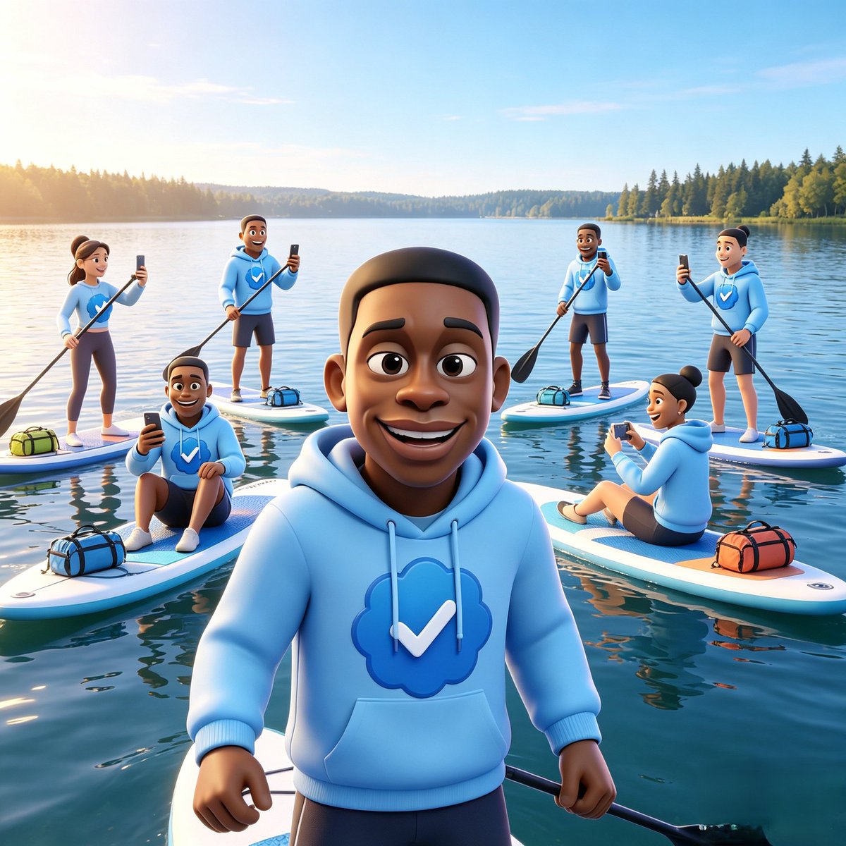 hansonhihihi's tweet photo. Lake paddle‑boarding kicks off
How refreshing!🛶🌊
Say "Gm" ❤️☕🔁
Let’s unleash our vitality! https://t.co/mwr1faq9Ir