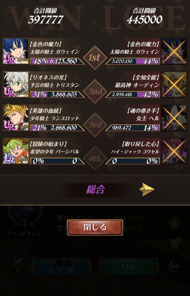 moo21_24's tweet photo. @face709 #グラクロ
多分、オーディンに飛ばされると逆に持ちこたえられるかもです😊 https://t.co/wOWAu7LeBU