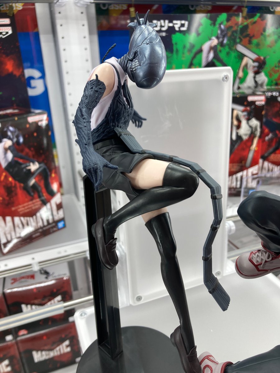 GiGO_Tendoo's tweet photo. 【景品入荷】

劇場版『チェンソーマン　レゼ篇』　ＭＡＸＩＭＡＴＩＣ－ＢＯＭＢ－

入荷しました！
ぜひGETしてくださいね！

#GiGO天童　#チェンソーマン https://t.co/wpvM3ZtjFS