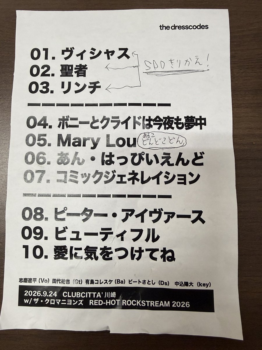 rhythm_kills's tweet photo. ザ・クロマニヨンズ、ドレスコーズ
ツーマンの余韻がすごい
全員ありがとうございました https://t.co/E1maDBMKlu