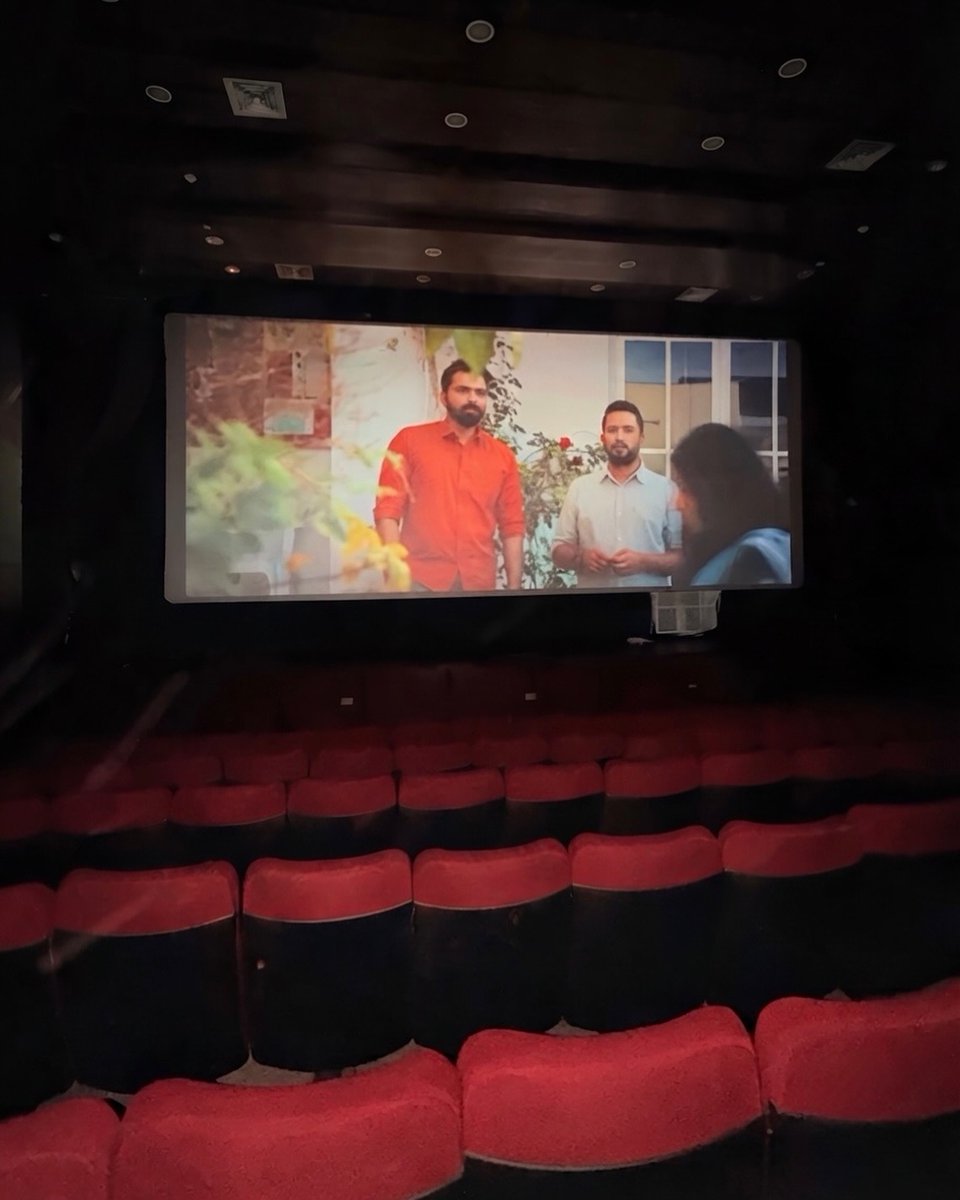 OscarTrude's tweet photo. Our dream is coming to life on the big screen. Final preparations are complete for the grand premiere this Saturday, 11 July, at Royal Plaza Cinema, Al Saad. https://t.co/jZatKBzUce