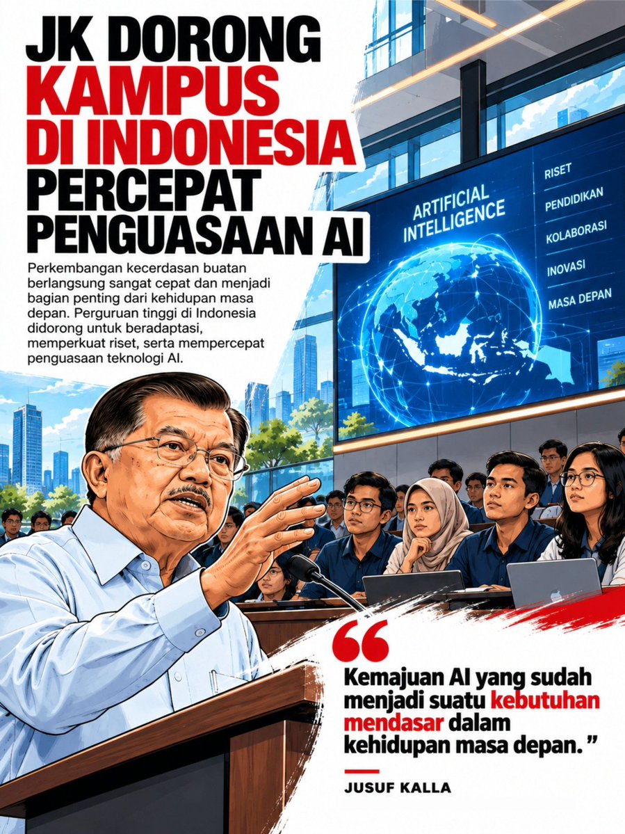 EVirdhansyah's tweet photo. Saloute banget sama pak Jusuf Kalla ini beliau sangat konsentrasi mikirin kemajuan anak muda
ayoo pak anak muda si Indonesia hanya butuh kesempatan yg sering diambil sama anak pejabat https://t.co/RGkEtiCE39