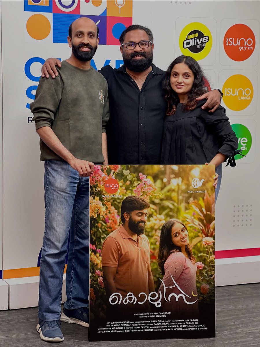 OscarTrude's tweet photo. ഞങ്ങളുടെ പുതിയ സിനിമയായ കൊലുസിന്റെ ടൈറ്റിലും ഫസ്റ്റ് ലുക്ക് പോസ്റ്ററും റേഡിയോ സുനോ സ്റ്റുഡിയോയിൽ മനോഹരമായി പുറത്തിറക്കി. സ്നേഹവും പിന്തുണയും നൽകിയ എല്ലാവർക്കും ഹൃദയം നിറഞ്ഞ നന്ദി. പ്രത്യേക നന്ദി: ആർജെ അഷ്ടമി, ആർജെ അപ്പുണ്ണി, റേഡിയോ സുനോ ടീം. https://t.co/NA7qi7FTb1