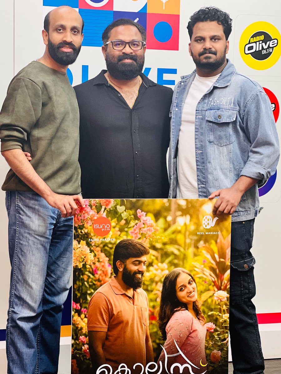 OscarTrude's tweet photo. ഞങ്ങളുടെ പുതിയ സിനിമയായ കൊലുസിന്റെ ടൈറ്റിലും ഫസ്റ്റ് ലുക്ക് പോസ്റ്ററും റേഡിയോ സുനോ സ്റ്റുഡിയോയിൽ മനോഹരമായി പുറത്തിറക്കി. സ്നേഹവും പിന്തുണയും നൽകിയ എല്ലാവർക്കും ഹൃദയം നിറഞ്ഞ നന്ദി. പ്രത്യേക നന്ദി: ആർജെ അഷ്ടമി, ആർജെ അപ്പുണ്ണി, റേഡിയോ സുനോ ടീം. https://t.co/NA7qi7FTb1