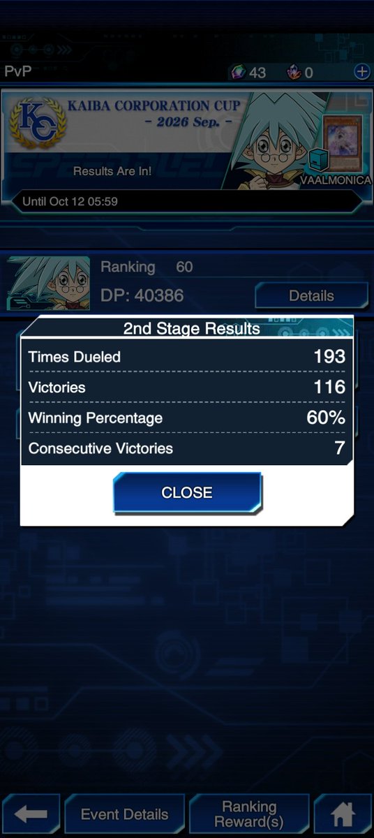 Syneefro's tweet photo. Ranking:60 
Deck : Vaalmonica https://t.co/eqRVUR8GL4