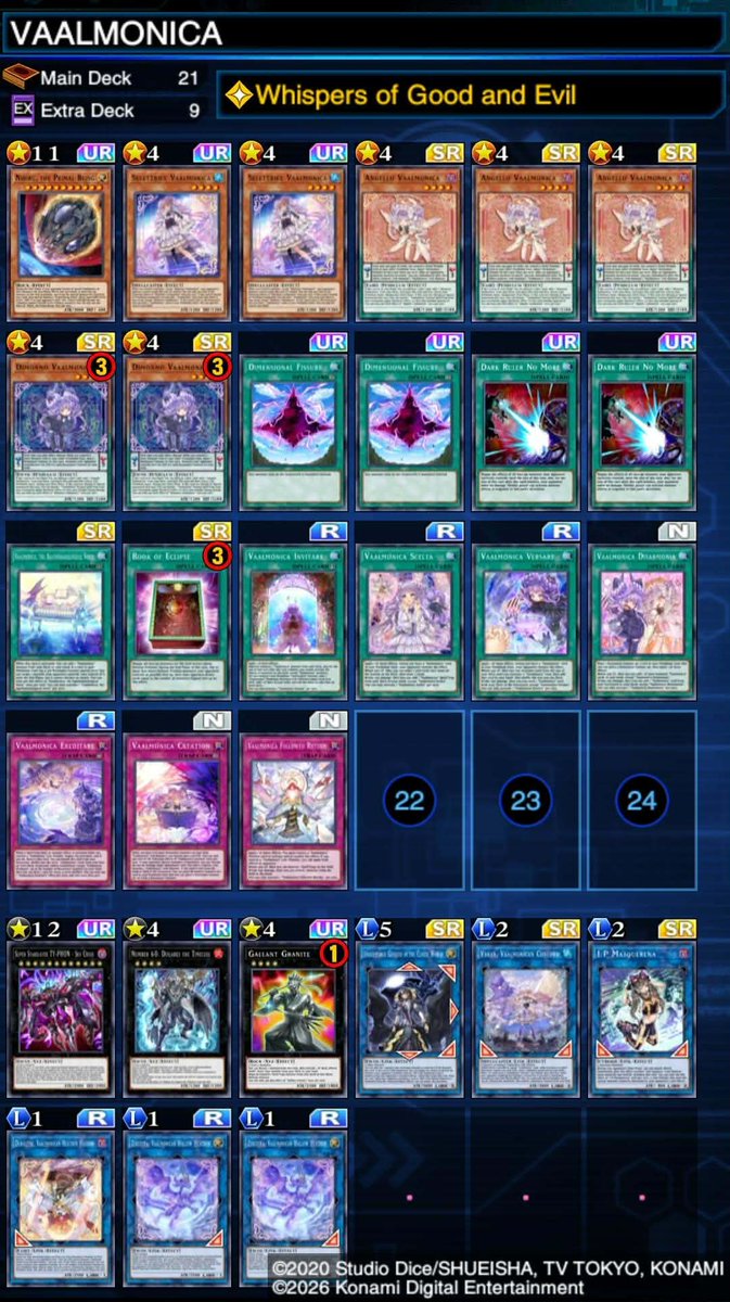 Syneefro's tweet photo. Ranking:60 
Deck : Vaalmonica https://t.co/eqRVUR8GL4