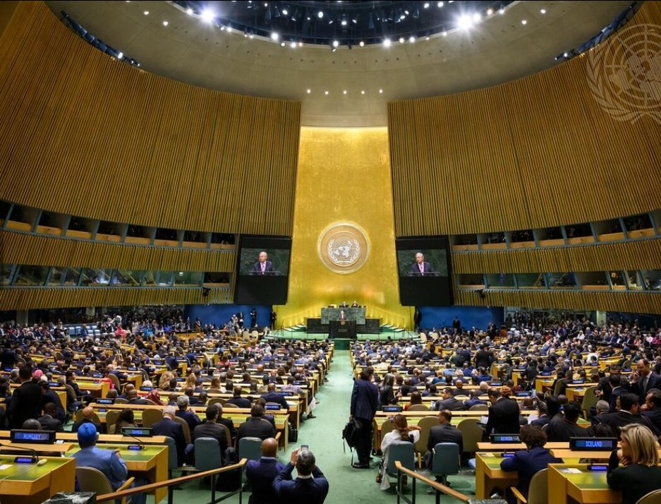 InisCom's tweet photo. At #UNGA81, climate, global health, pandemic preparedness, inequality and sustainable development are converging on one message: no challenge can be solved in isolation. Progress depends on cooperation, resilience and turning commitments into action. 

https://t.co/d76dAWWb6N https://t.co/pF80Helgdm