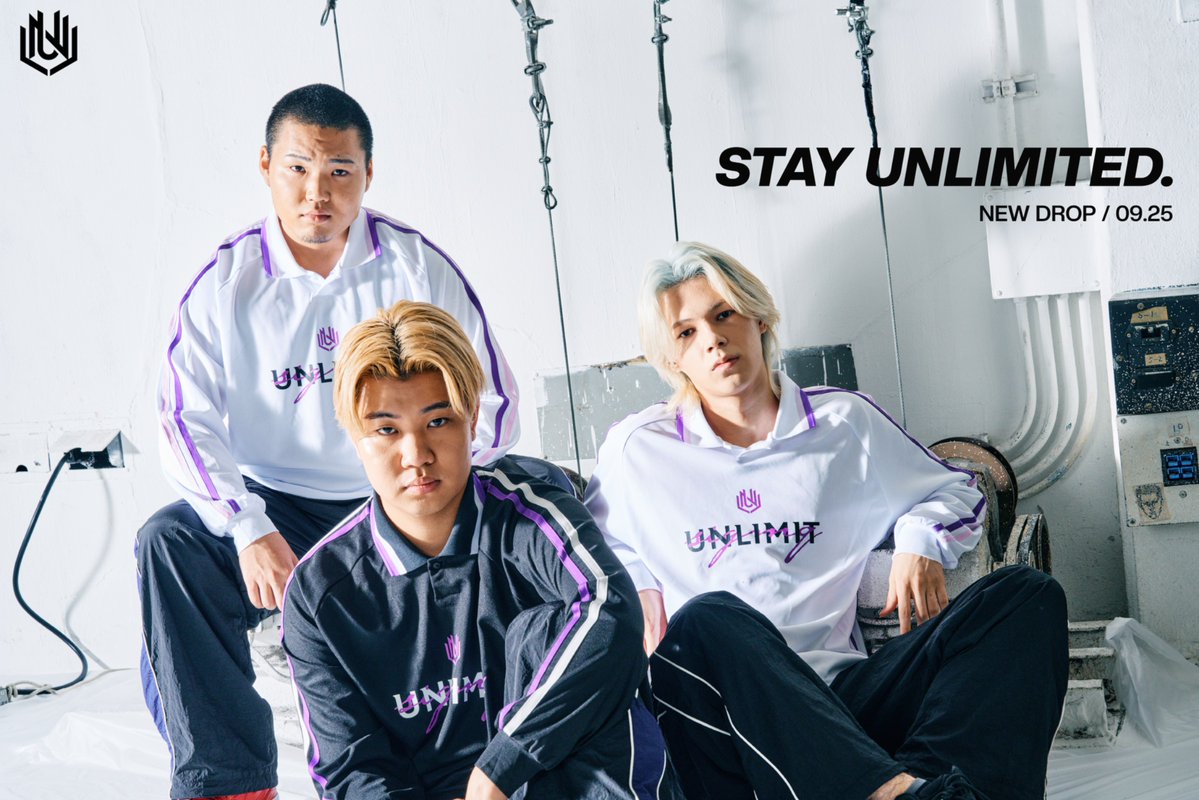UNLIMIT_UNL's tweet photo. 𝐒𝐓𝐀𝐘 𝐔𝐍𝐋𝐈𝐌𝐈𝐓𝐄𝐃.

本日9.25、UNLIMITから
3つのNEW ITEMが登場。

■ ロングスリーブゲームシャツ
（UNLIMIT SigMq NEW ITEM）

■ UNLIMITロゴ刺繍Tシャツ

■ UNLIMITロゴキャップ

NOW AVAILABLE.

▼ UNLIMIT OFFICIAL STORE
https://t.co/kzCY4uMEz4

各商品・販売ページはツリーへ⬇️

#UNLIMIT #UNLWIN