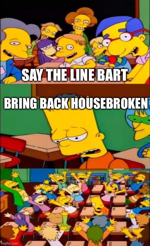 NativeBrony_91's tweet photo. #BringBackHousebroken #SaveHousebroken #ReviveHousebroken #RenewHousebroken #Housebroken #StandWithAnimation

Day 869

Bring back Housebroken, sell the series to a different company to let them own it to continue the series or revive it to come back to Fox https://t.co/omQoKgMdOu
