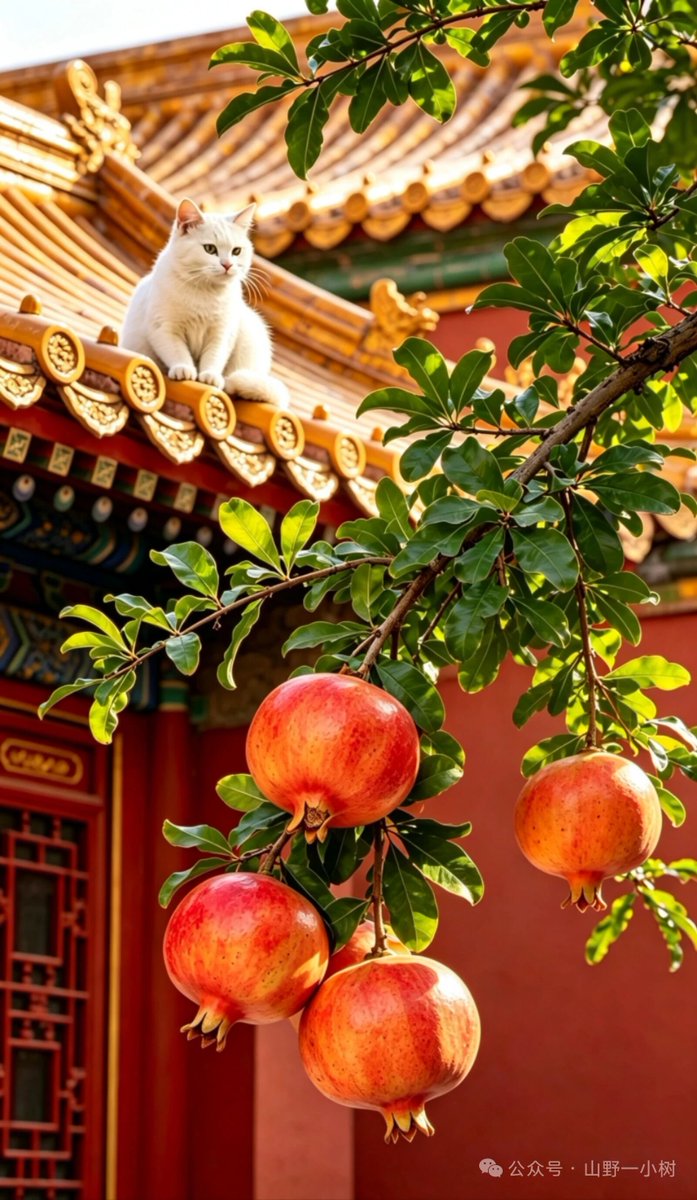 dingdong_2008's tweet photo. 中秋的石榴花开🎈
——愿每个路过的有缘人，日子红红火火，好运、富贵。 https://t.co/I4Vc6DkPIS