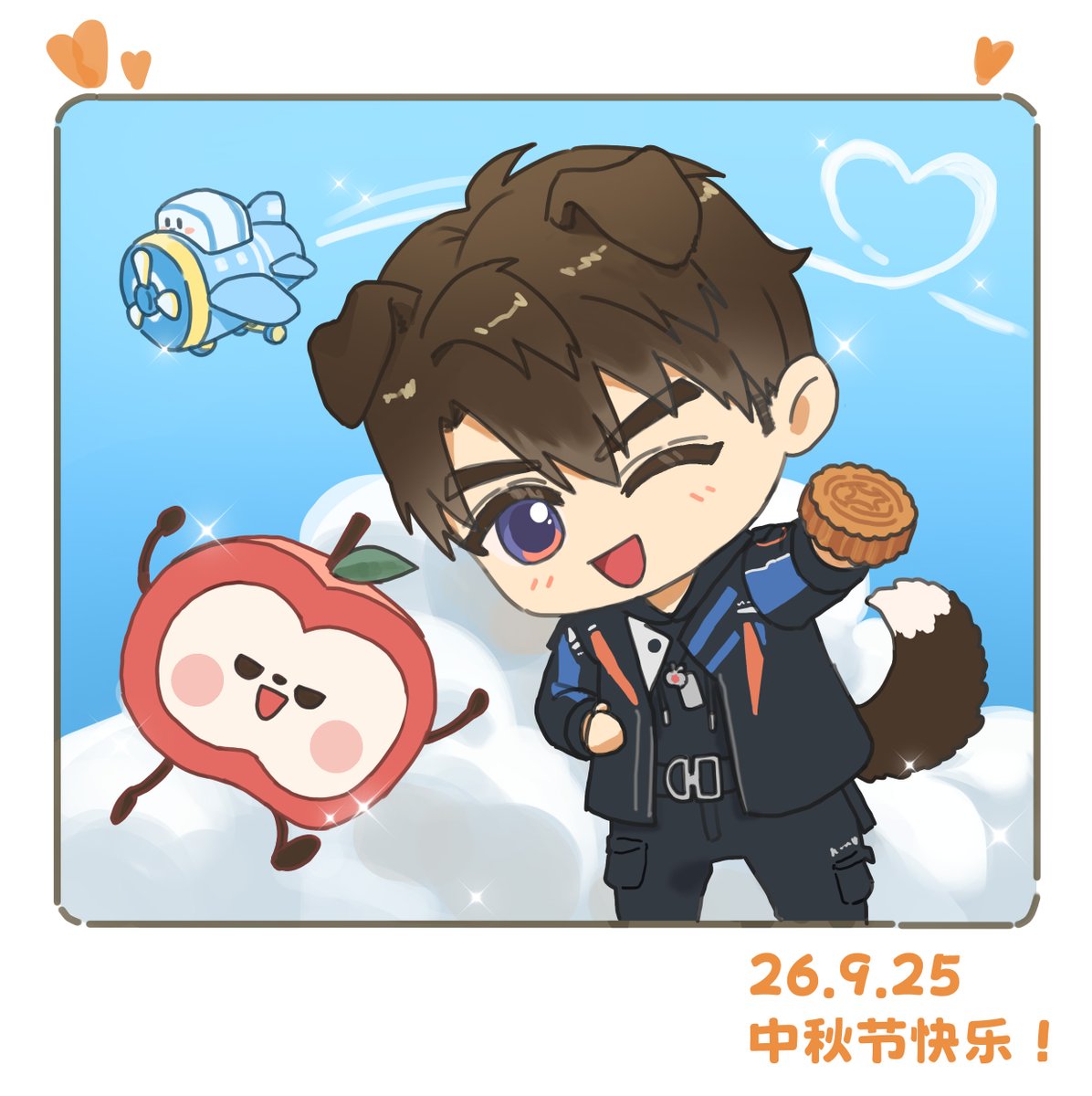 lulu2331996's tweet photo. 中秋节快乐呀！ https://t.co/R6ZkoKRC05