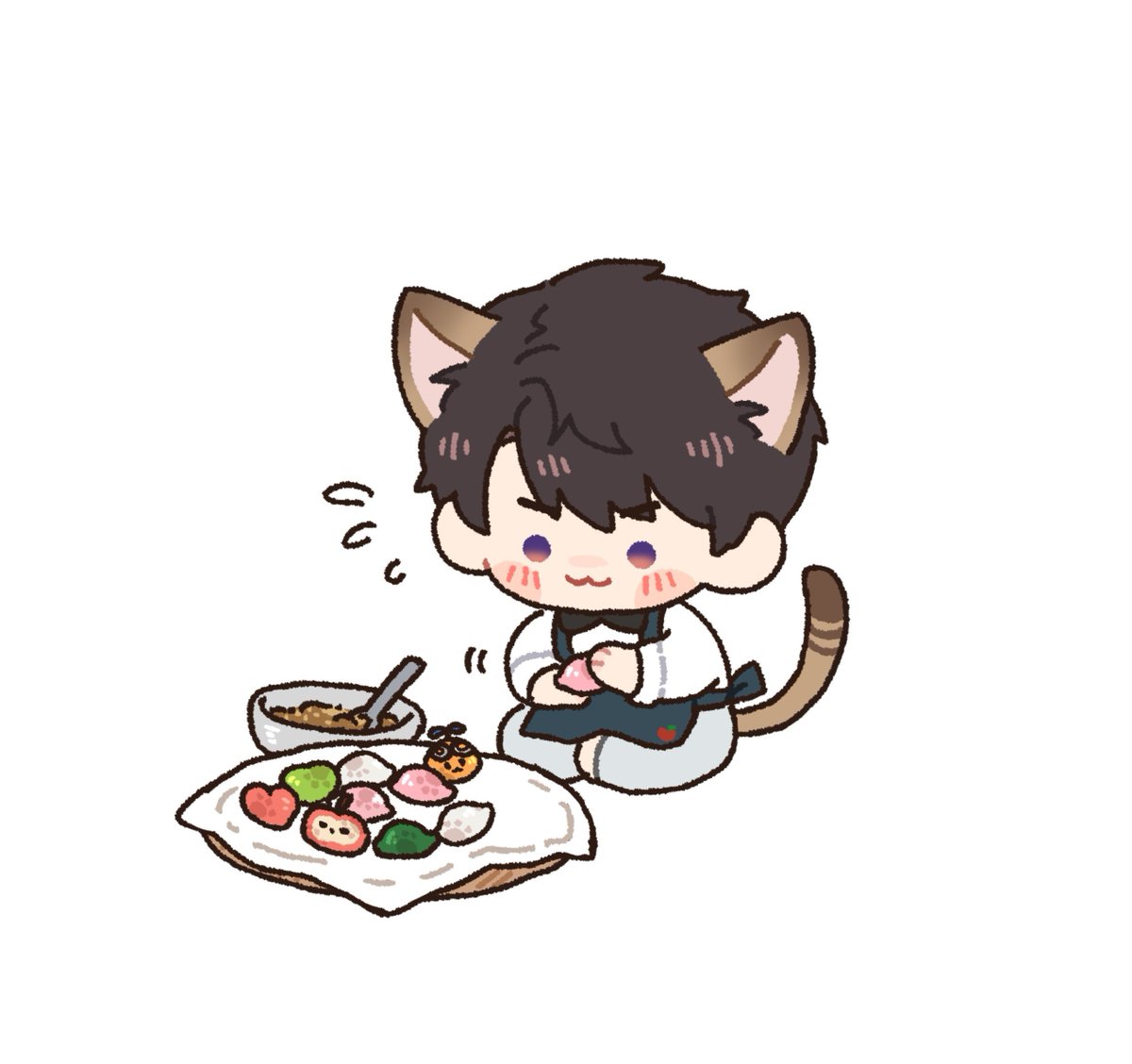 Mreom_LAD's tweet photo. 추석맞이 송편빚기🐾🍎 https://t.co/eVMuWAjzTT