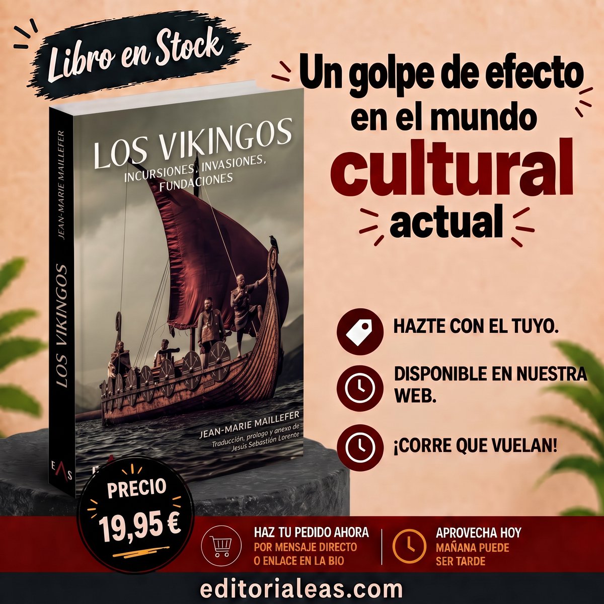 Editorialeas1's tweet photo. 📚🔥 ¡LIBROS DISPONIBLES! 🔥📚
Ya tenemos estos títulos en stock y listos para llegar a sus nuevos lectores. 😍
👉 Desliza para descubrirlos y visita nuestra web para hacerte con tu próximo libro.
⏳ ¡No te quedes sin el tuyo!
#Libros #EnStock #Lecturas #editorialeas https://t.co/wwvCrqcM09