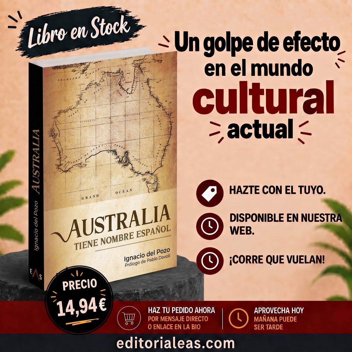 Editorialeas1's tweet photo. 📚🔥 ¡LIBROS DISPONIBLES! 🔥📚
Ya tenemos estos títulos en stock y listos para llegar a sus nuevos lectores. 😍
👉 Desliza para descubrirlos y visita nuestra web para hacerte con tu próximo libro.
⏳ ¡No te quedes sin el tuyo!
#Libros #EnStock #Lecturas #editorialeas https://t.co/wwvCrqcM09