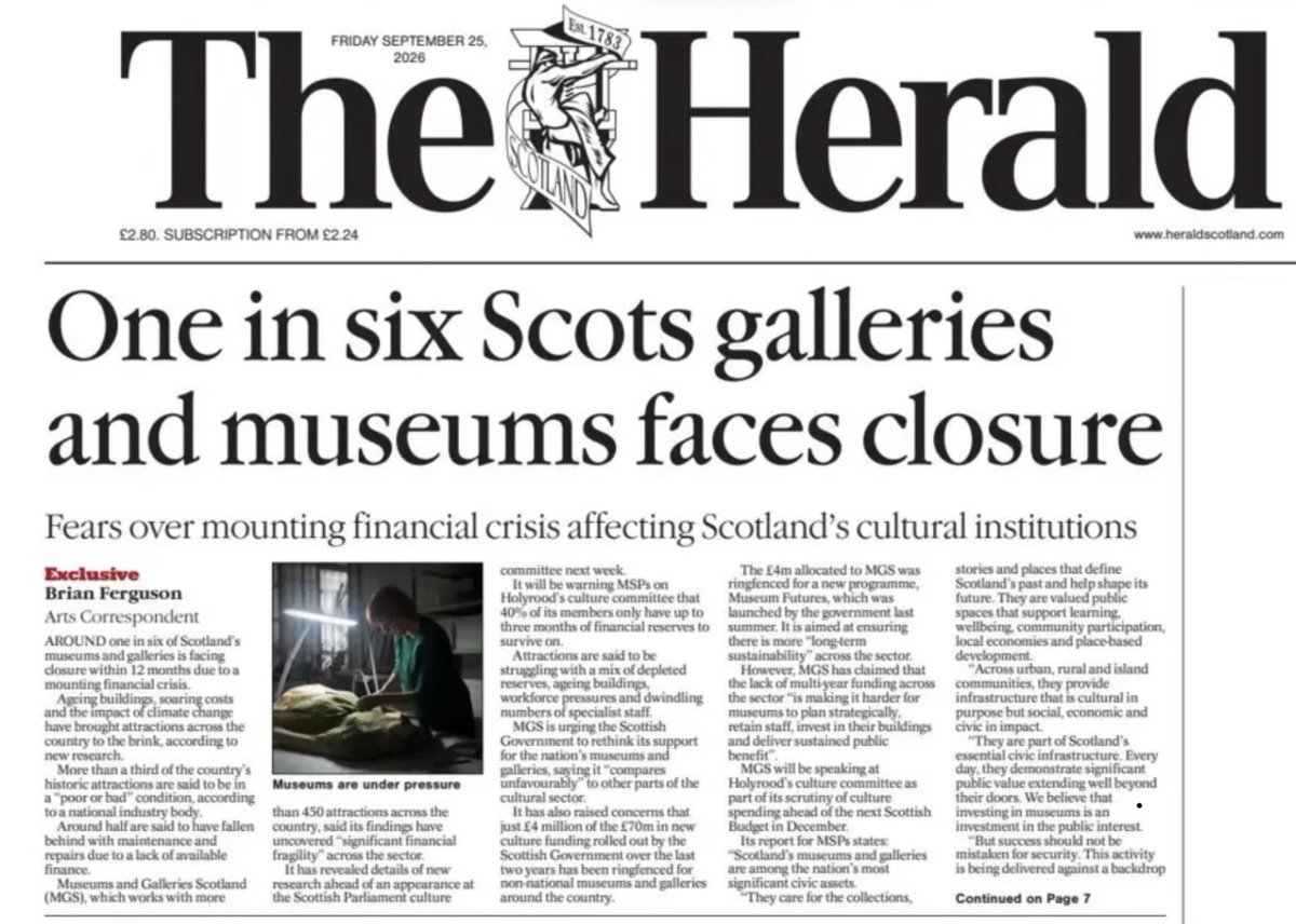 Fyrishsunset's tweet photo. The SNP spaffs around £9m per year running its worldwide network of ‘McEmbassies’. It’s sent nearly £3m in aid to booming Rwanda in the last year.

All that money spaffed on looking ‘big’ abroad, yet our museums &amp; galleries only get £4 million.

Why do they hate Scotland so much? https://t.co/8eDZBoVmzH