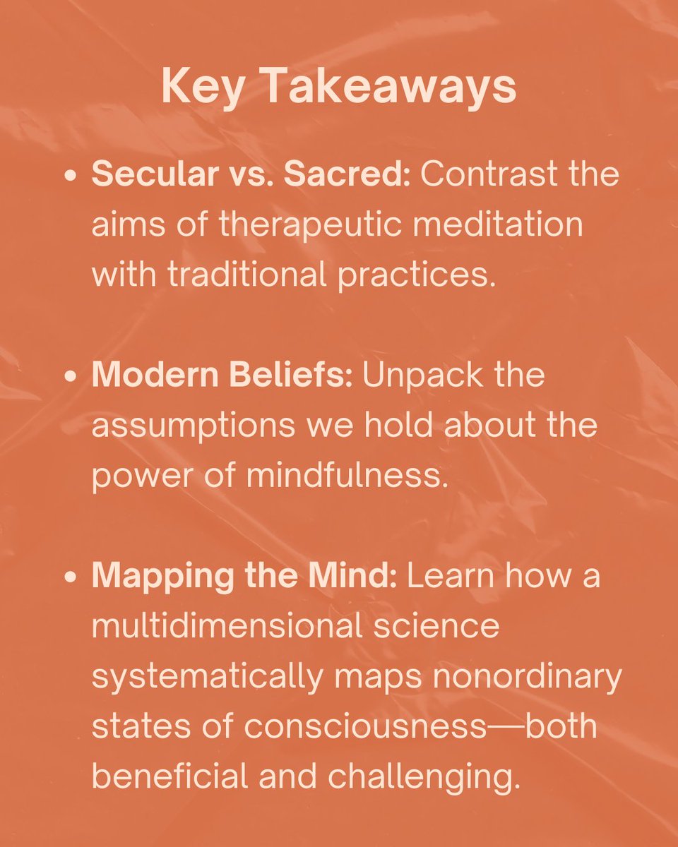 CheetahHouseOrg's tweet photo. How do religious contemplative roots differ from modern secular mindfulness? Dr. Miguel Farias breaks down the science of meditation on Oct 2 at 11am EDT. 1 APA CE Credit. Register today! https://t.co/W4gUEWvbY2
