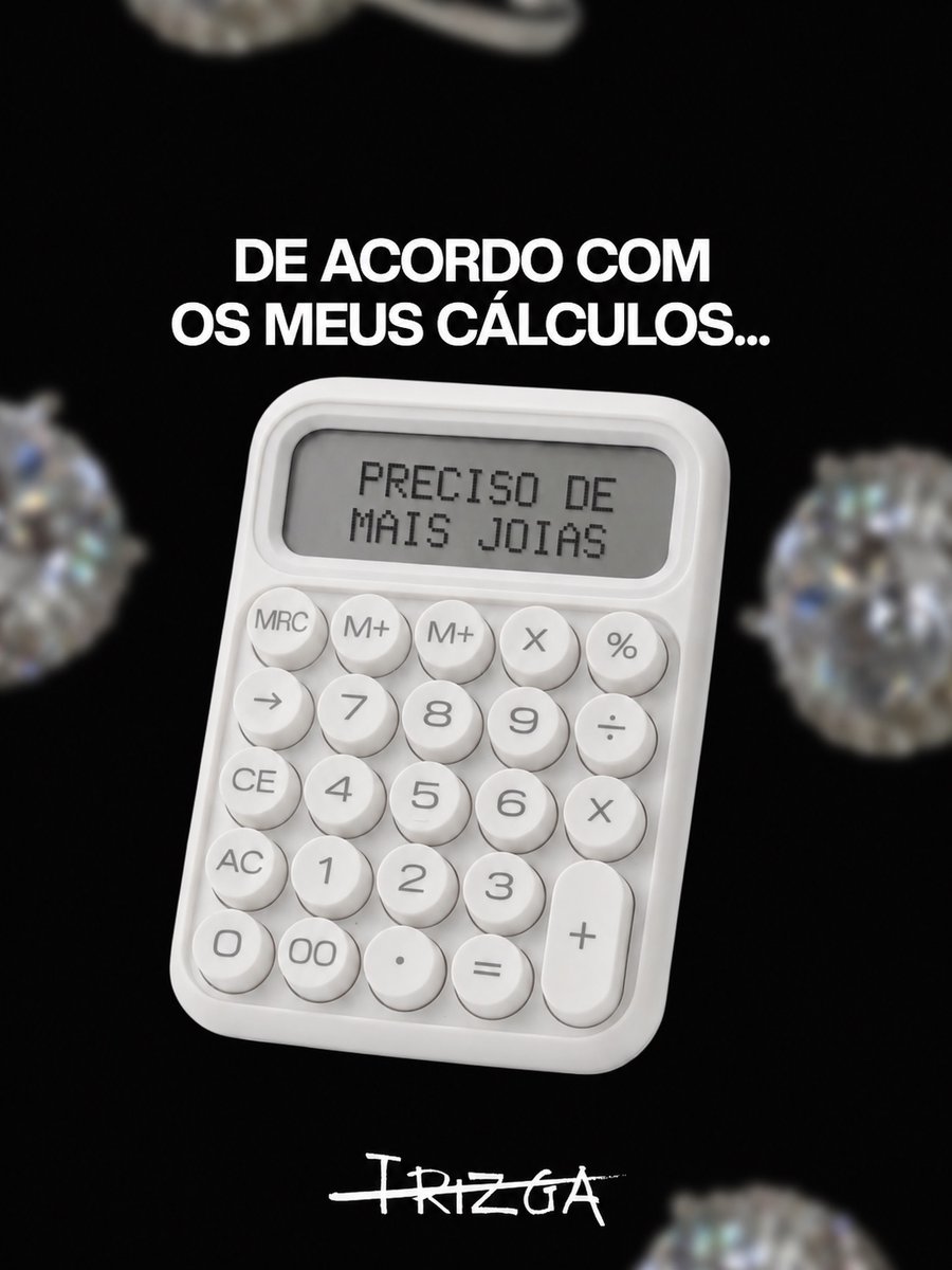 CatheyAdamek's tweet photo. A matemática é simples: joias nunca são demais! Você também já fez essa conta? https://t.co/LZop6PDykR
